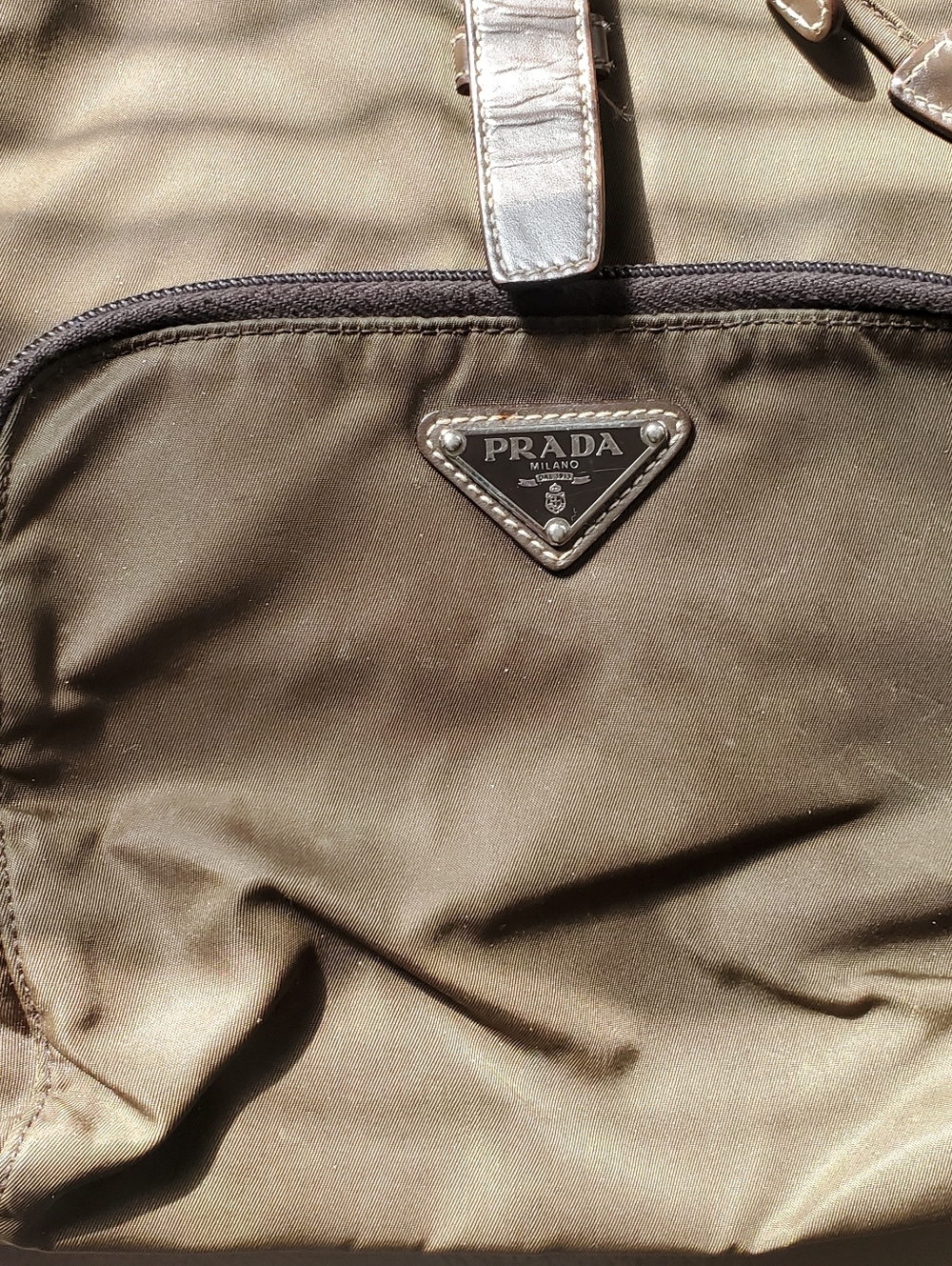 PRADA Vintage Nylon Backpack Brown - Picture 12 of 12